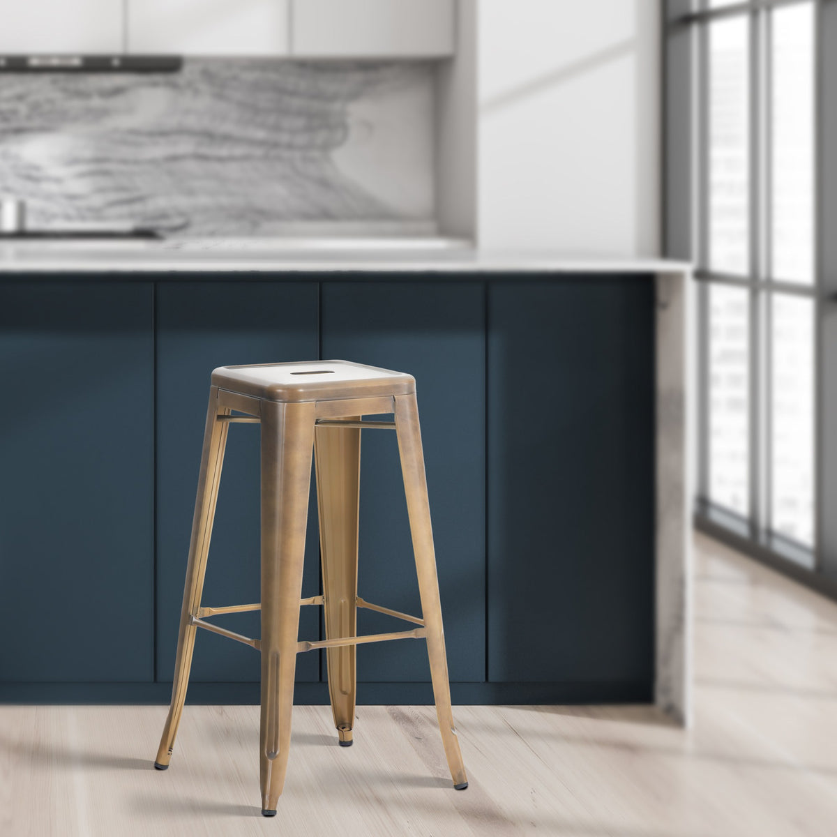 4er Set Barhocker Joshua – Ansicht 2
