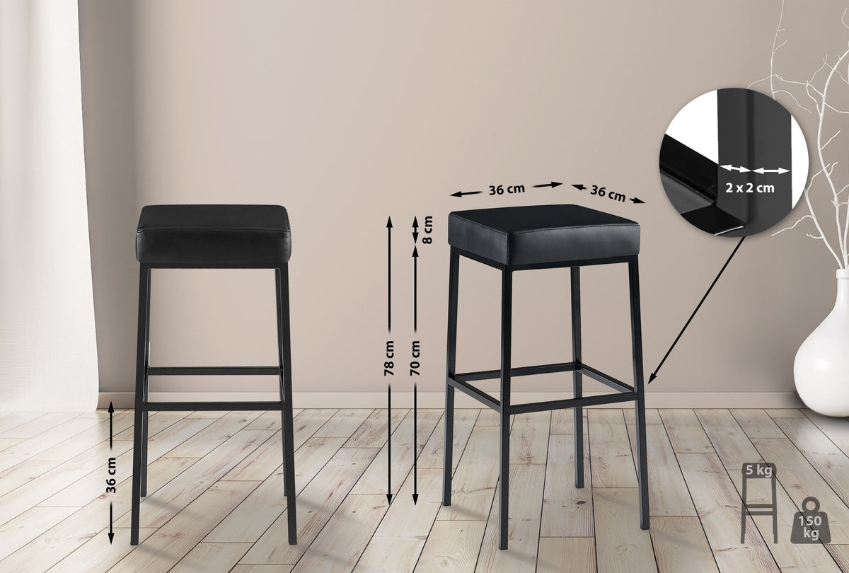 Barhocker Montreal B80 – Ansicht 2