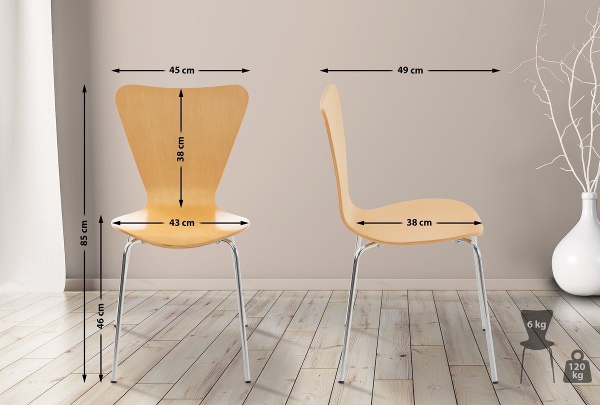 2er Set Besucherstuhl Calisto – Ansicht 16