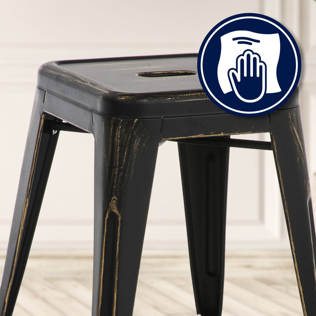 Hocker Armin antik – Ansicht 6