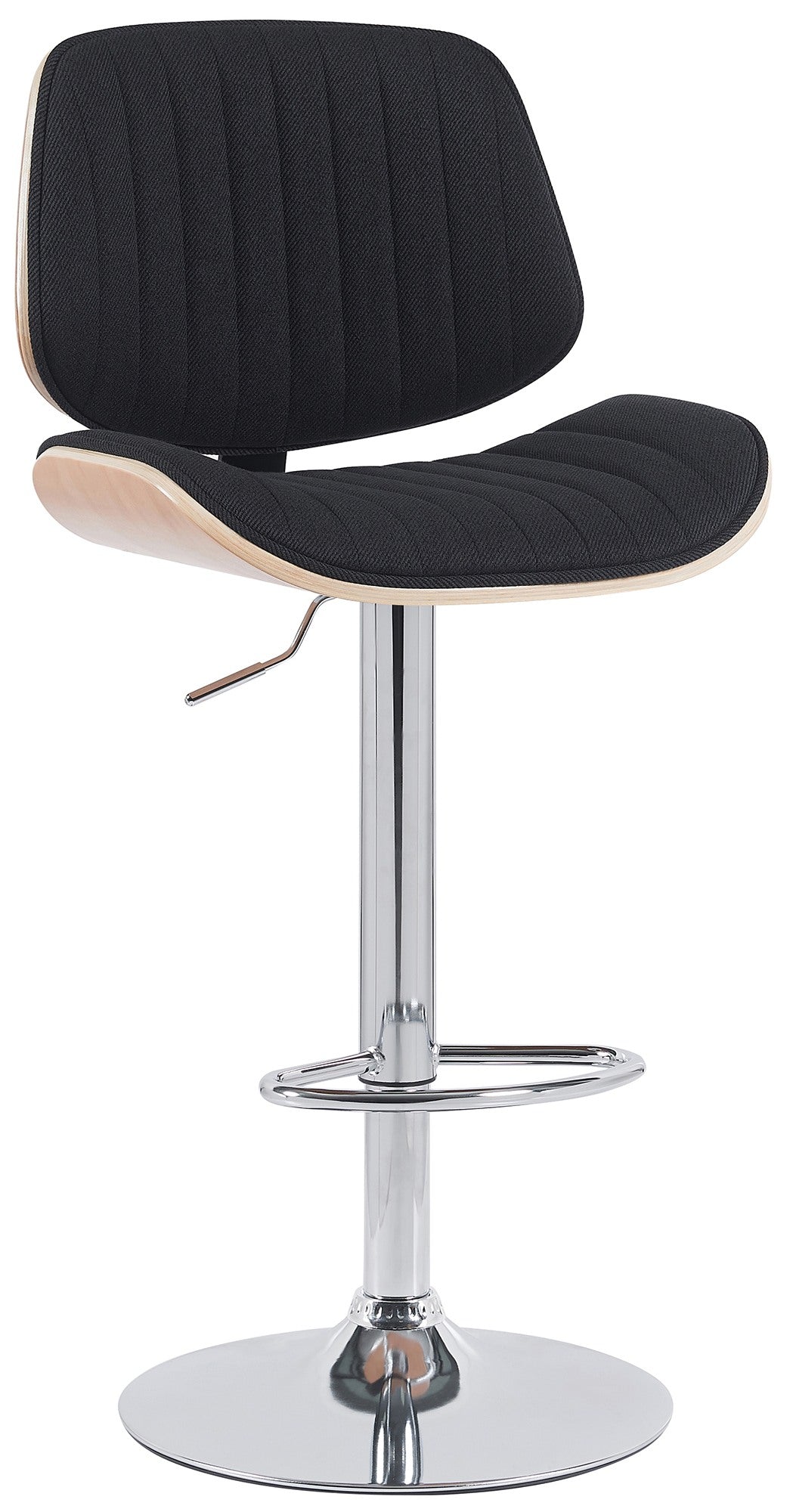Barhocker Clawson Stoff chrom