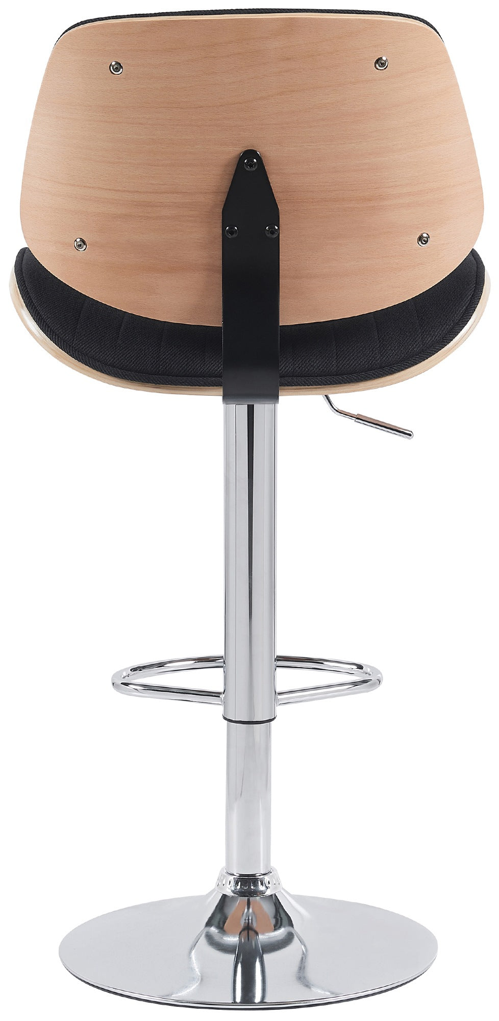 Barhocker Clawson Stoff chrom – Ansicht 6