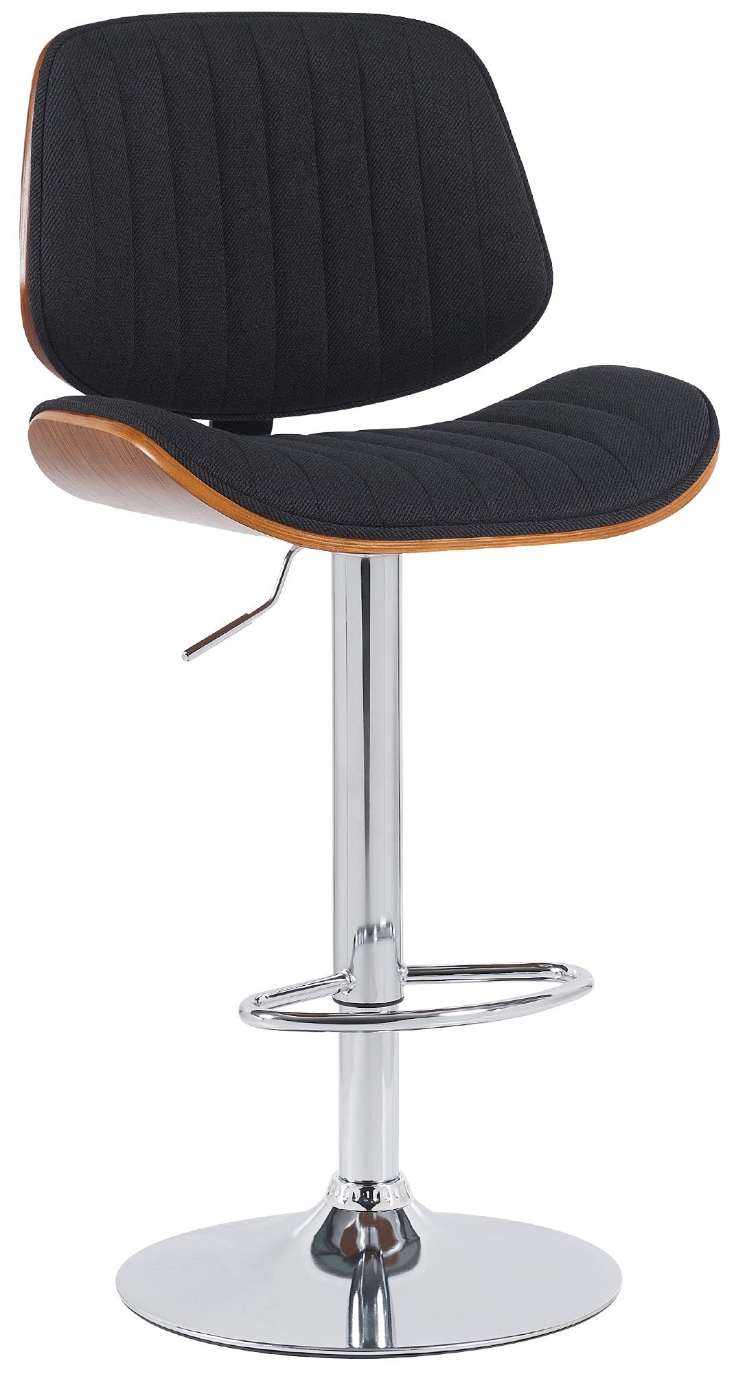 Barhocker Clawson Stoff chrom – Ansicht 15