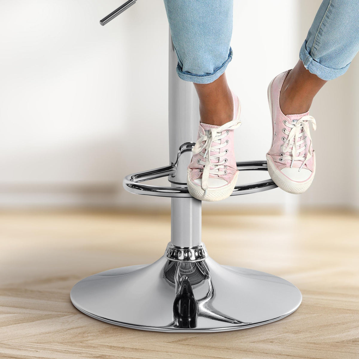 Barhocker Olinda Samt chrom – Ansicht 12