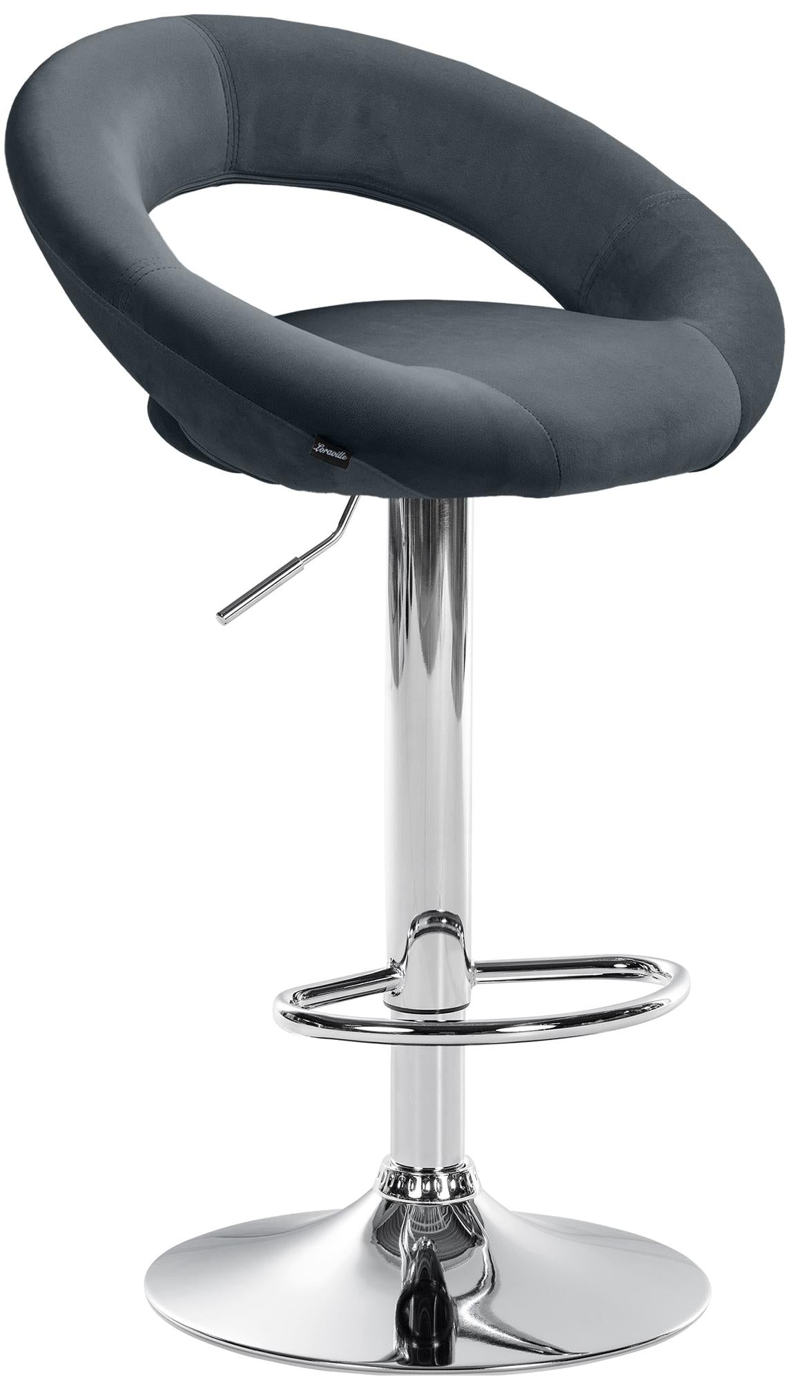 Barhocker Olinda Samt chrom – Ansicht 15