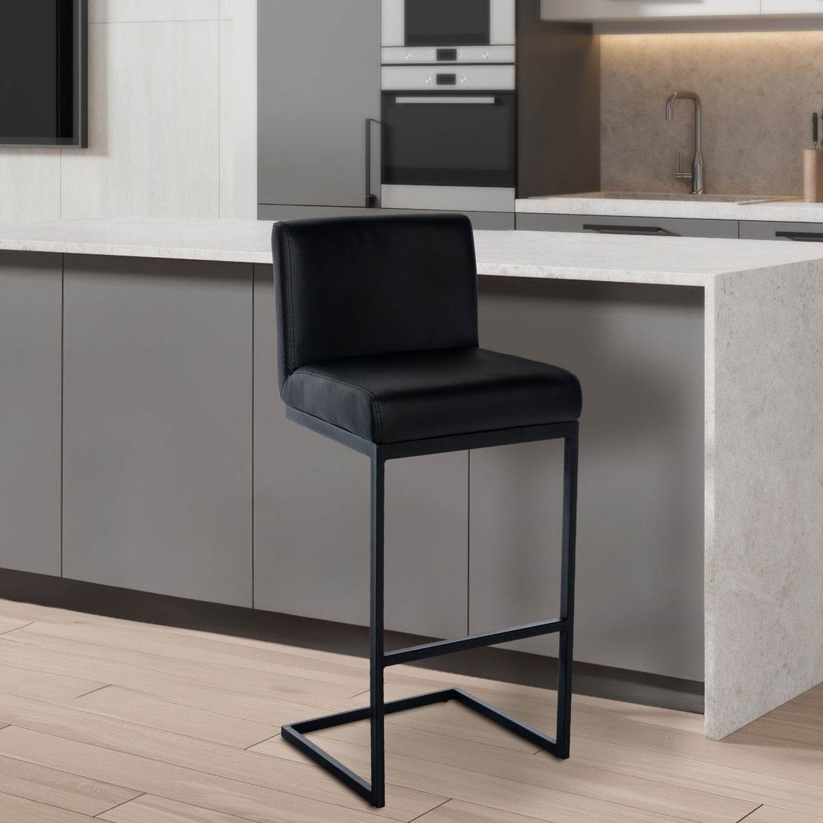 Barhocker Hopewell Kunstleder B – Ansicht 3