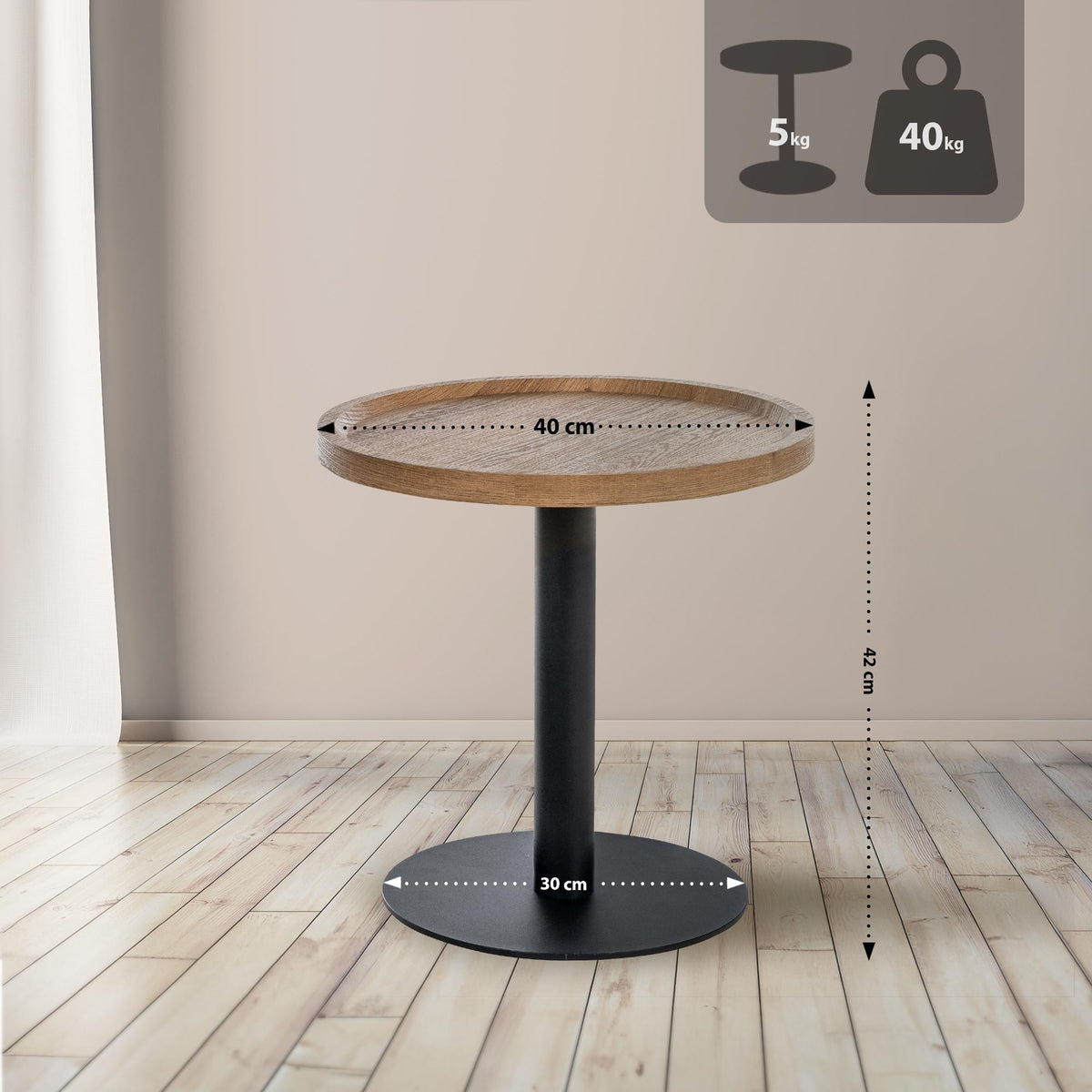 Beistelltisch Aspen M – Ansicht 2