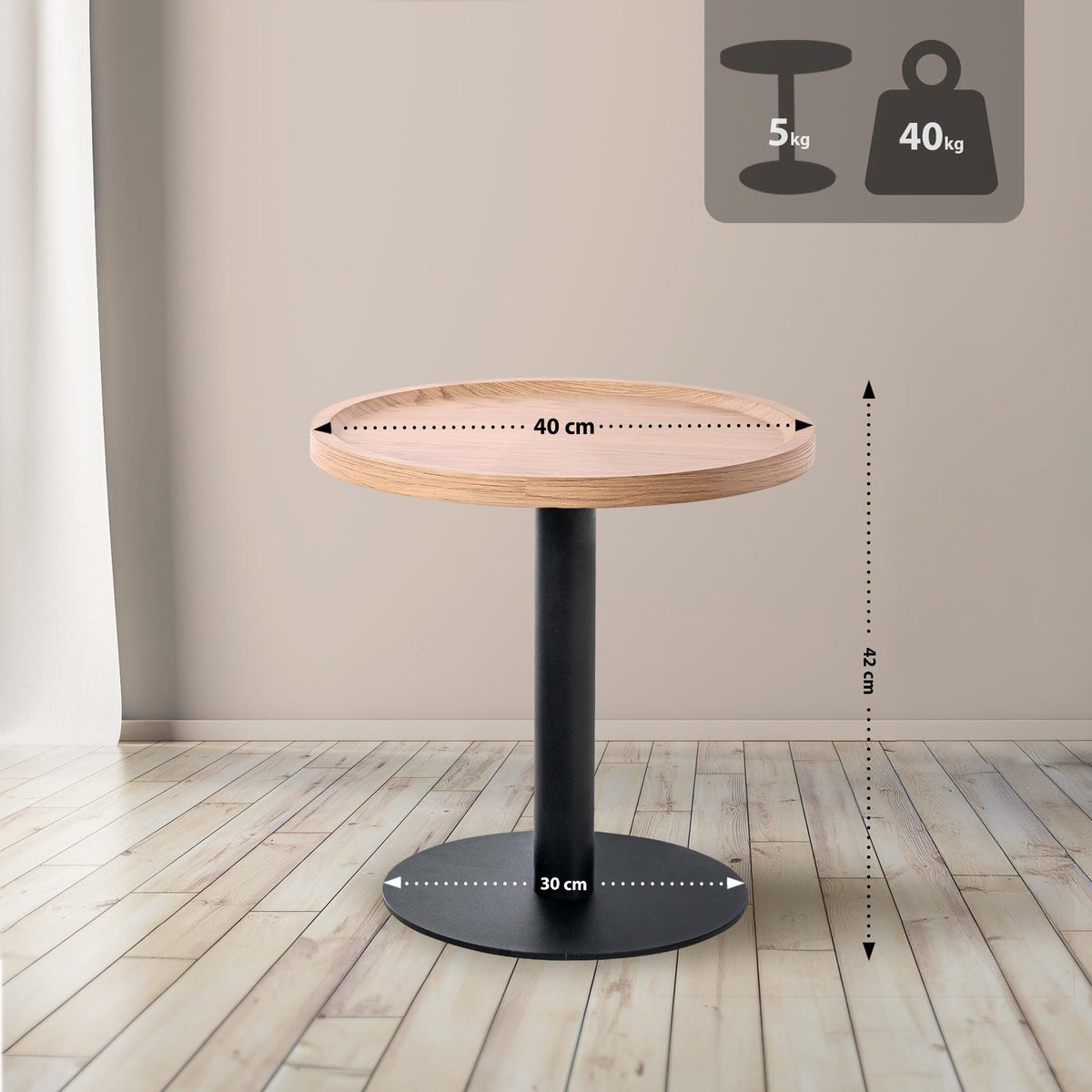 Beistelltisch Aspen M – Ansicht 8