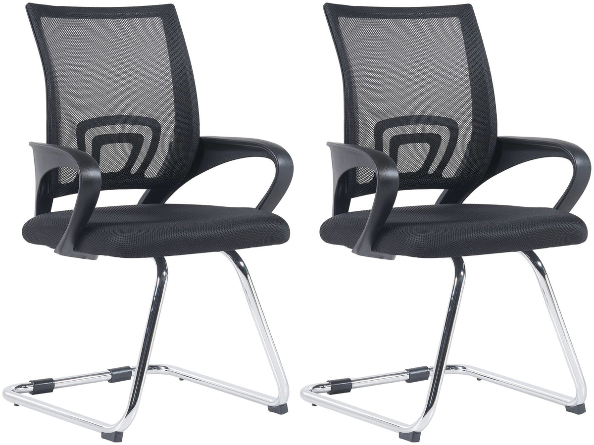 2er Set Besucherstühle Eureka
