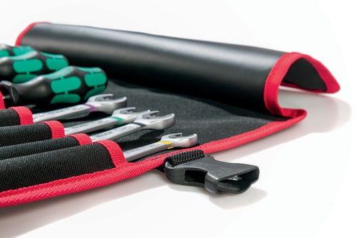 Werkzeugrolltasche 8 Fächer B410xH330mm Nylon schwarz/rot PARAT – Ansicht 5