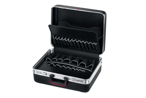 Schalenkoffür CLASSIC Deep Space B470xT210xH360mm Doppel-Aluminium 36 l X-ABS-Kunststoff Werkzeugtafel und – Ansicht 4