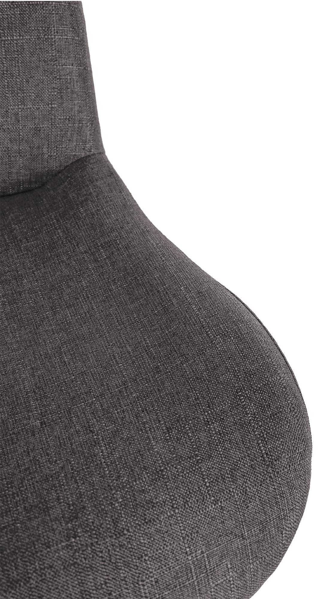 Barhocker Solon Schwarz Stoff – Ansicht 12