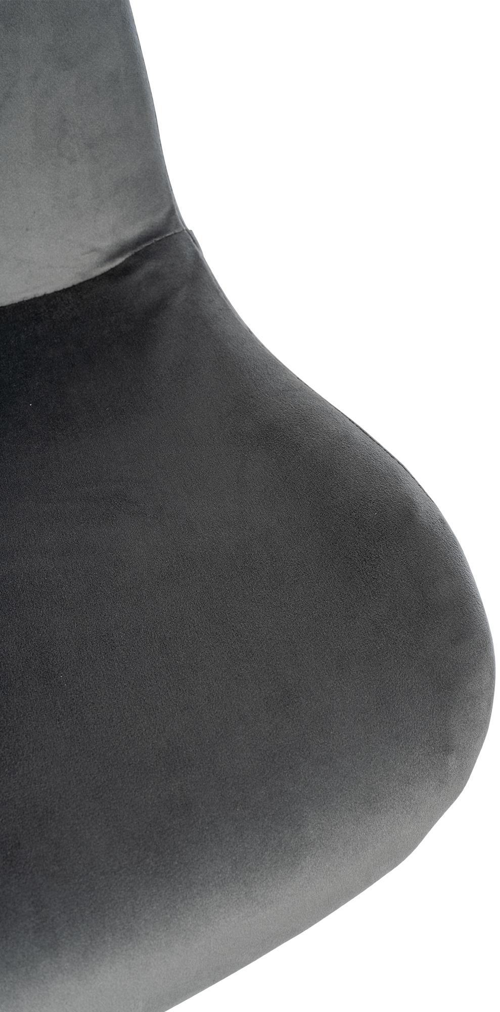 Barhocker Solon Schwarz Samt – Ansicht 5