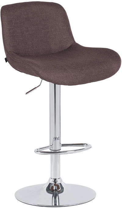 Barhocker Solon Chrom Stoff