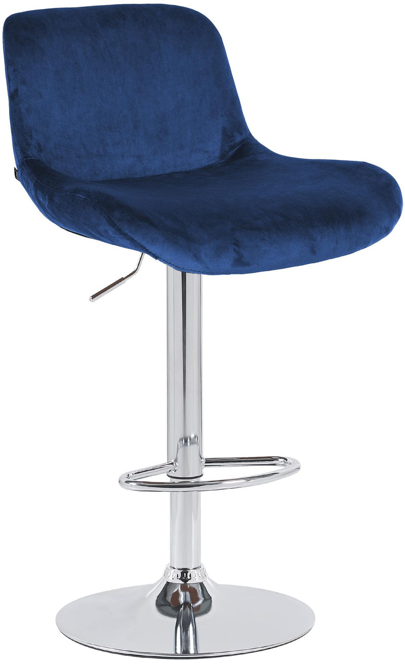 Barhocker Solon Chrom Samt