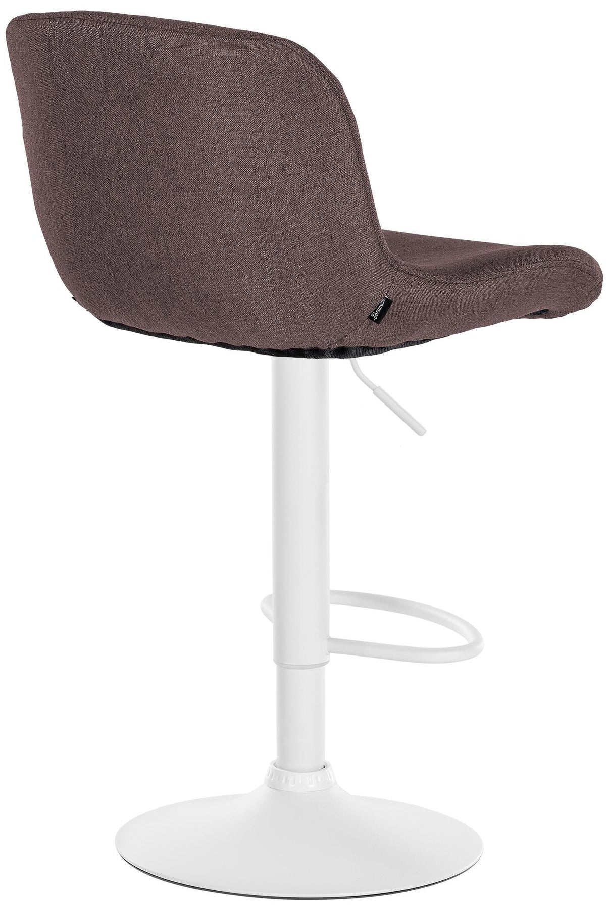 Barhocker Solon Weiß Stoff – Ansicht 6