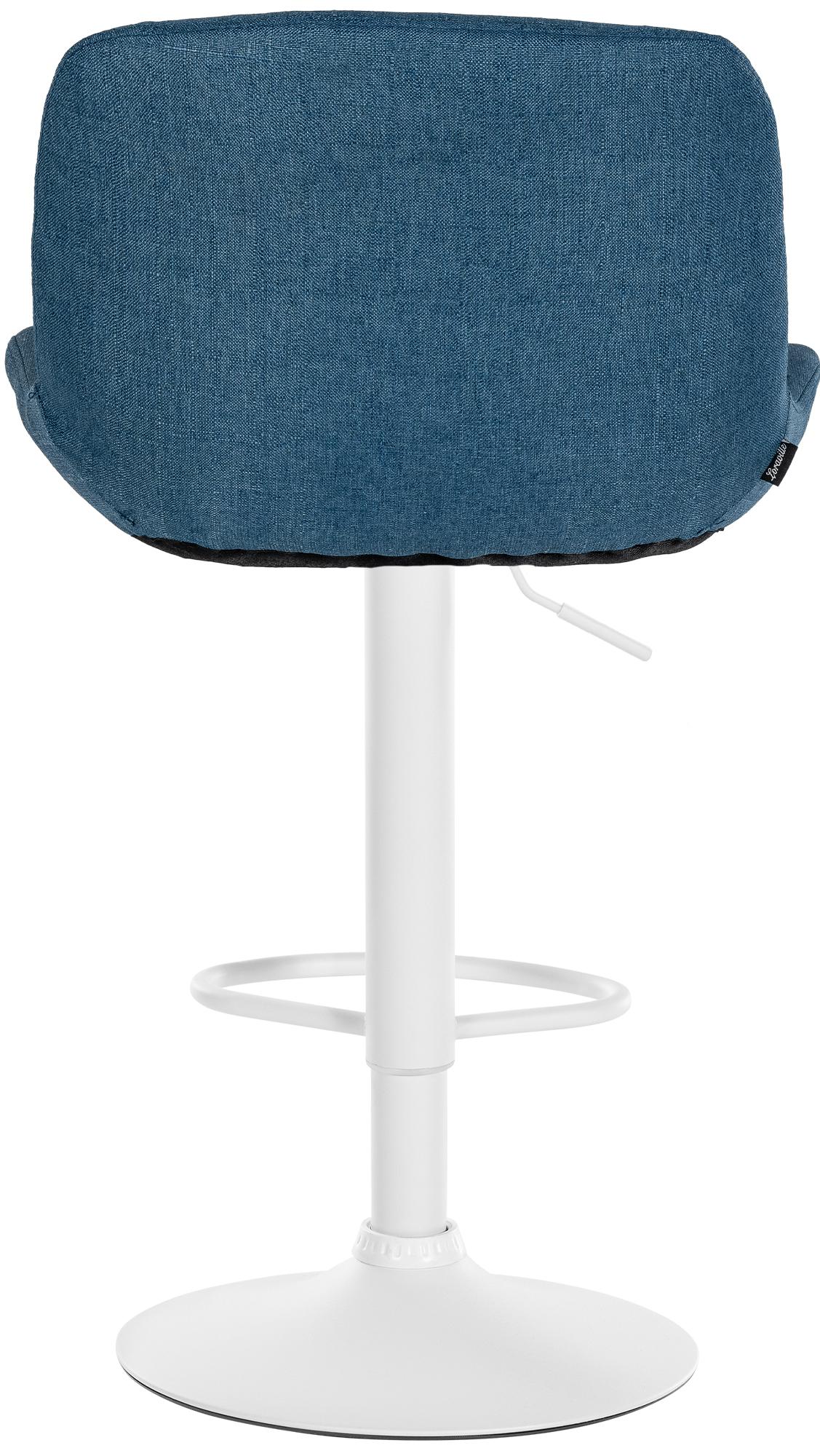 Barhocker Solon Weiß Stoff – Ansicht 14