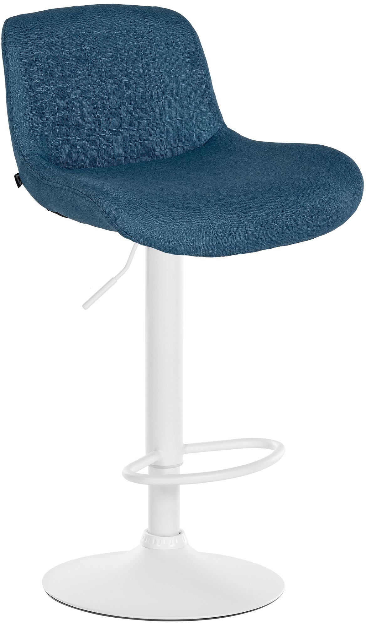 Barhocker Solon Weiß Stoff – Ansicht 8