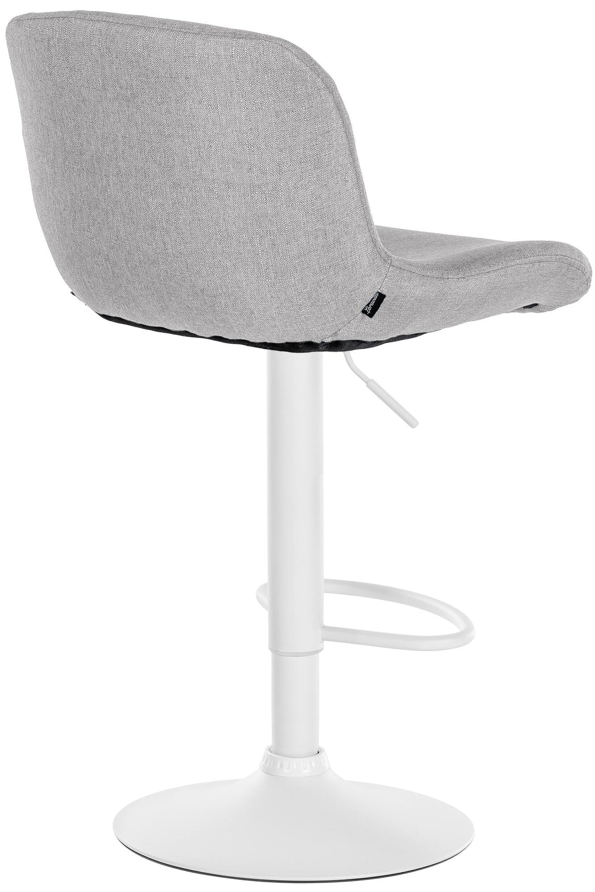 Barhocker Solon Weiß Stoff – Ansicht 20