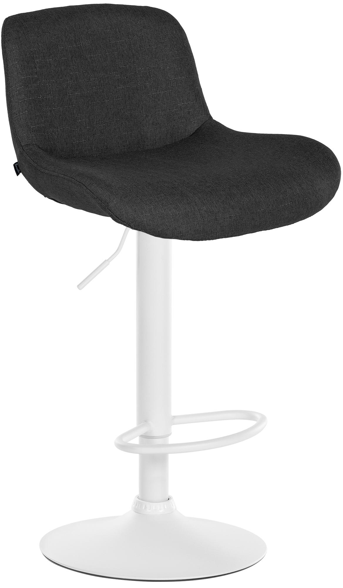 Barhocker Solon Weiß Samt – Ansicht 8