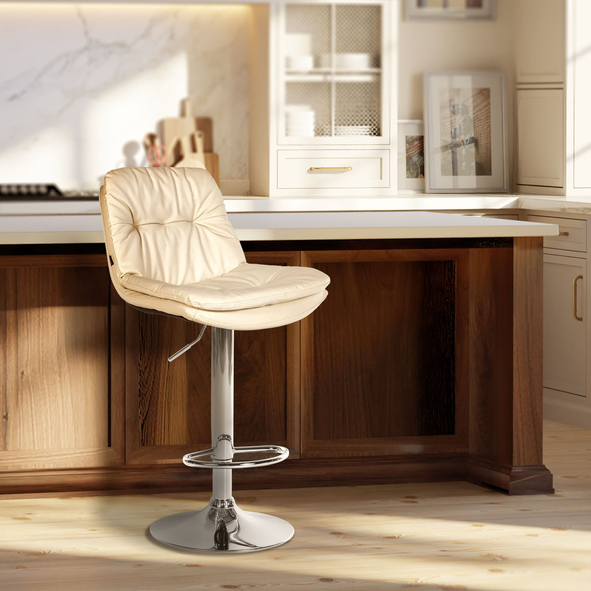 Barhocker Laurel Kunstleder chrom – Ansicht 17