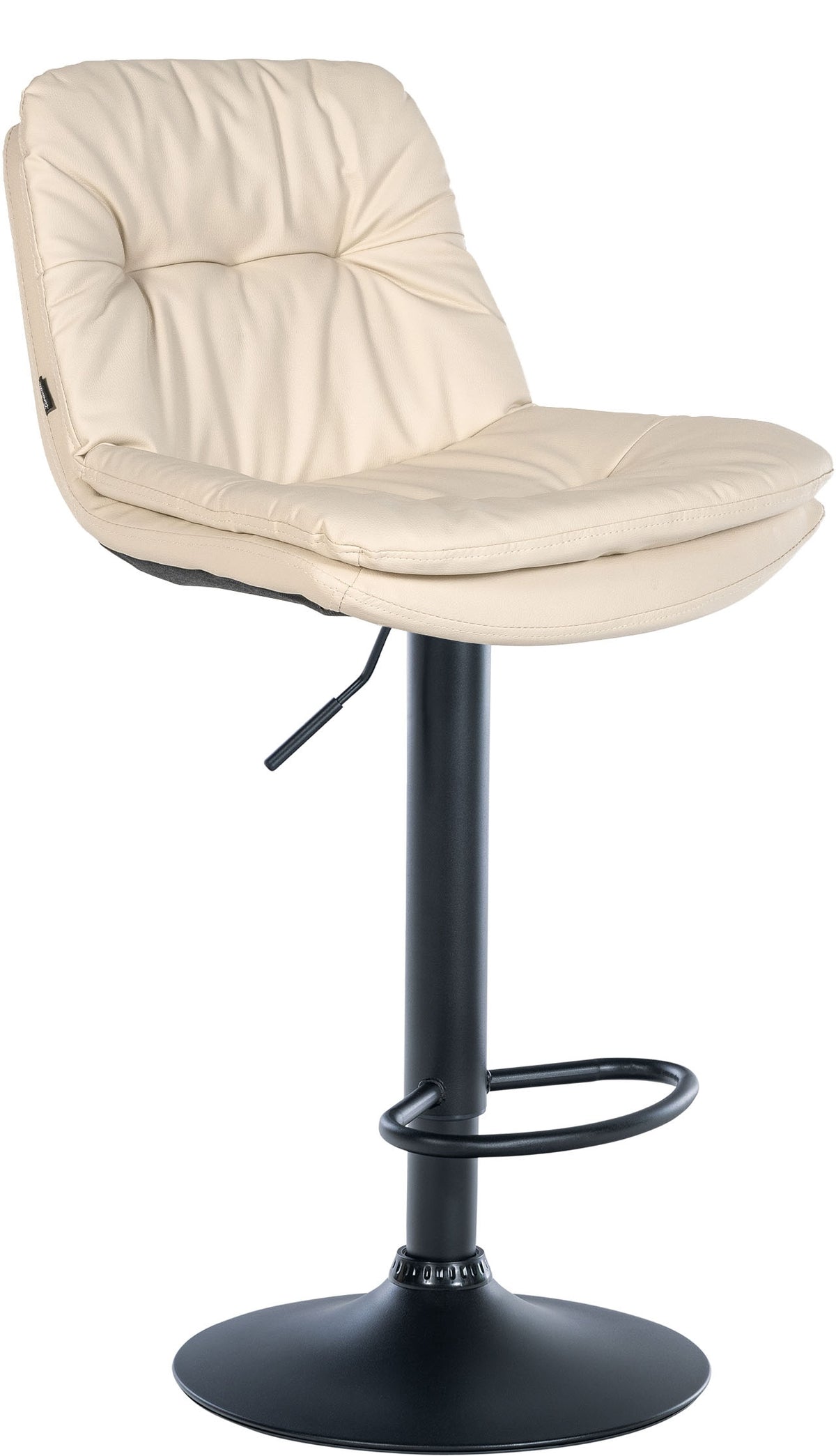 Barhocker Laurel Kunstleder schwarz – Ansicht 15
