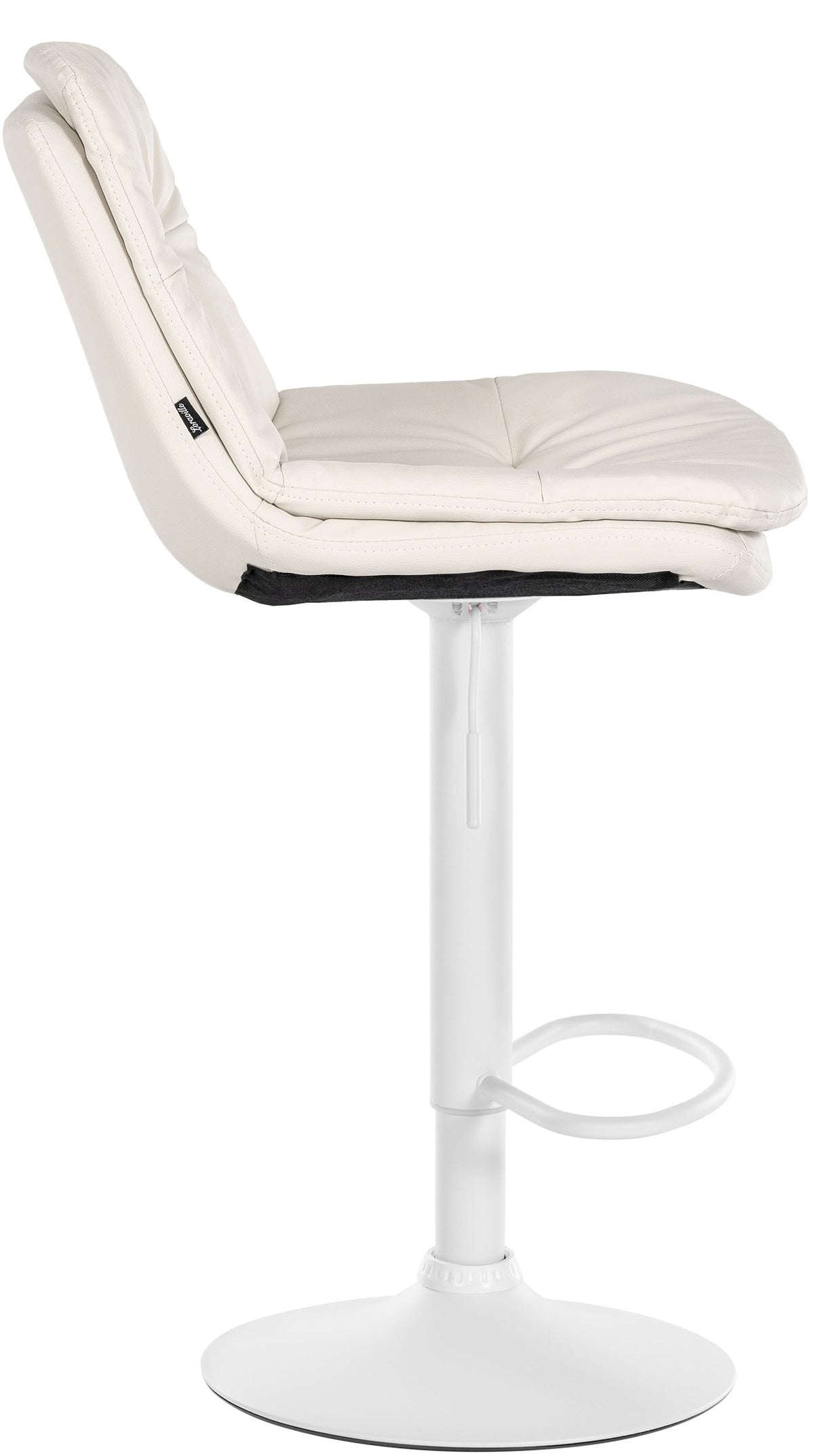 Barhocker Laurel Kunstleder weiß – Ansicht 13
