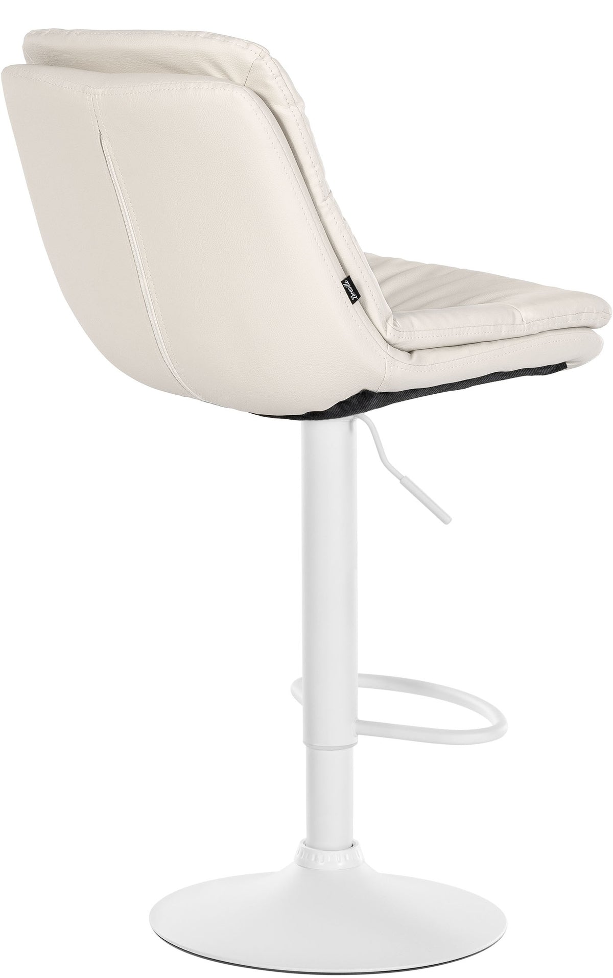 Barhocker Laurel Kunstleder weiß – Ansicht 14