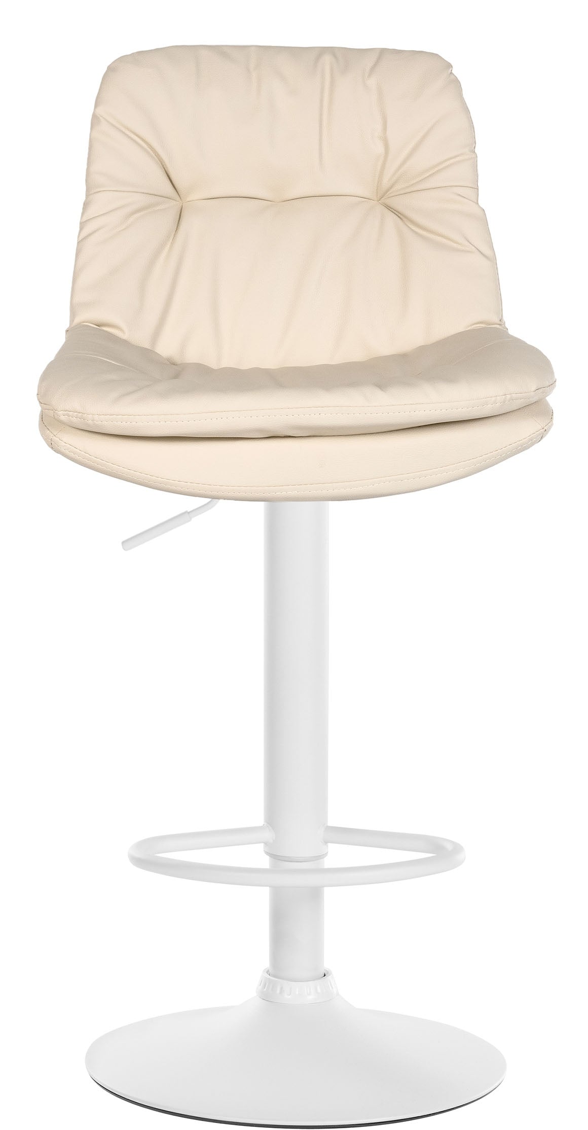 Barhocker Laurel Kunstleder weiß – Ansicht 19