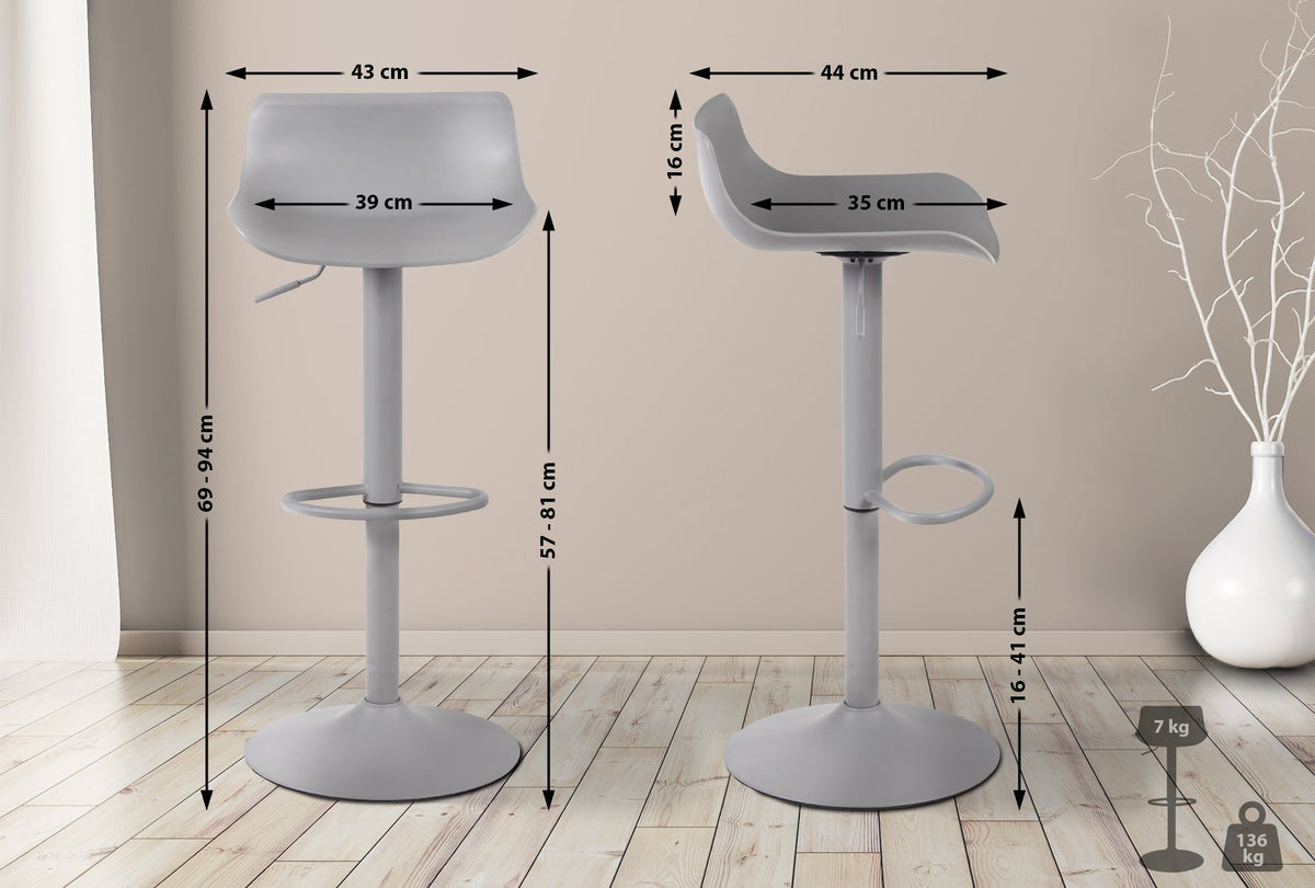 4er Set Barhocker Aveiro – Ansicht 17