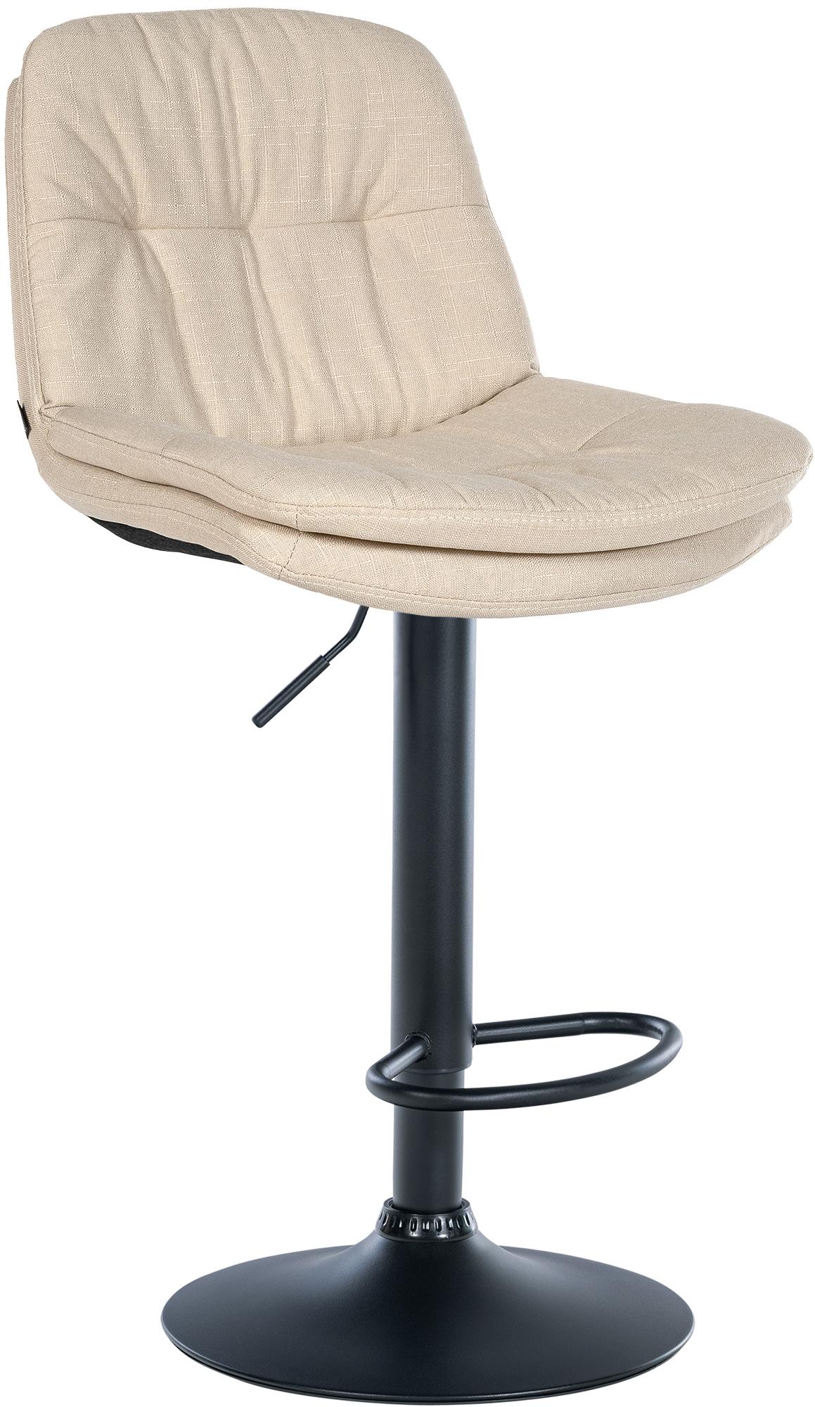 Barhocker Laurel Stoff schwarz – Ansicht 8