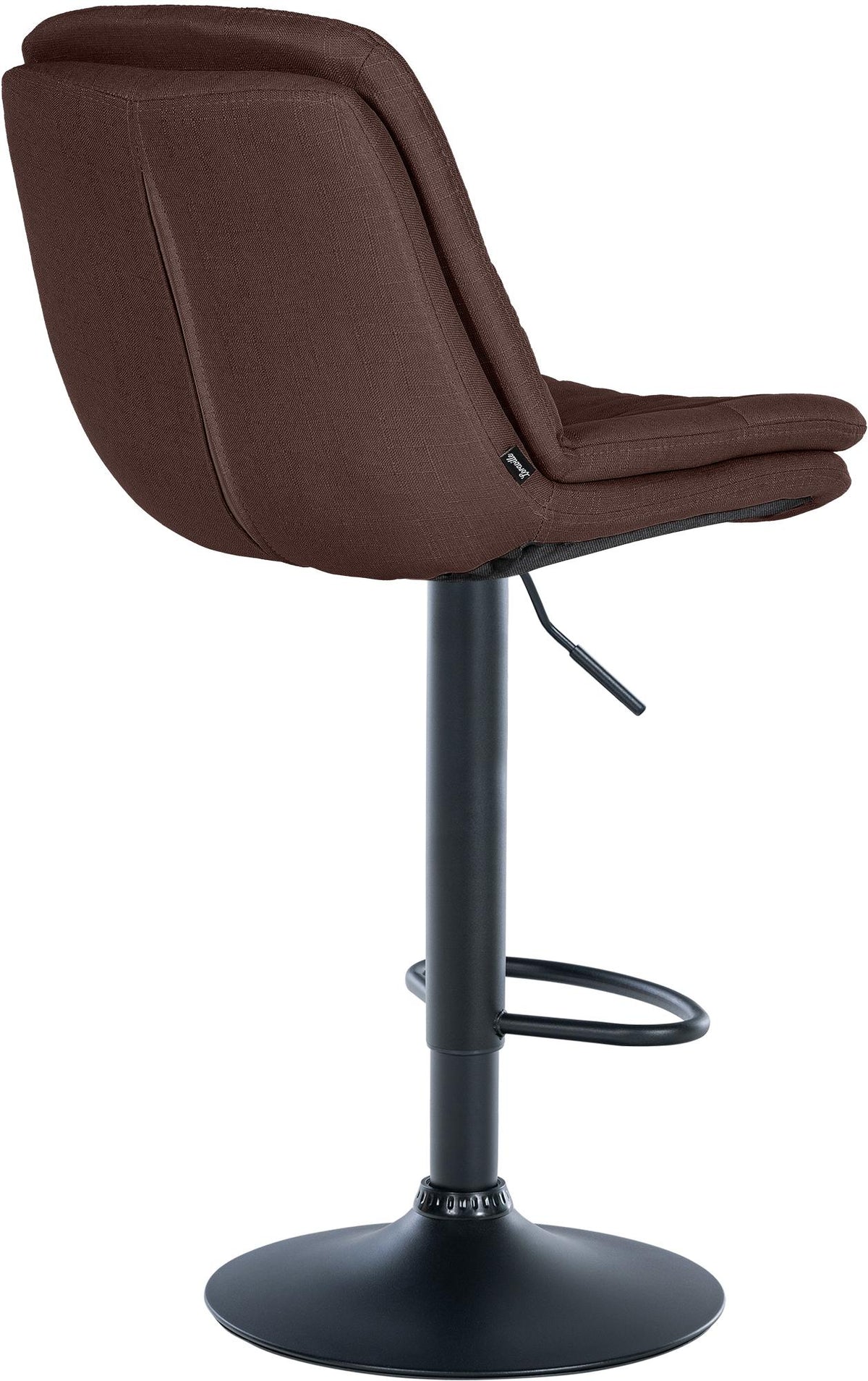 Barhocker Laurel Stoff schwarz – Ansicht 20