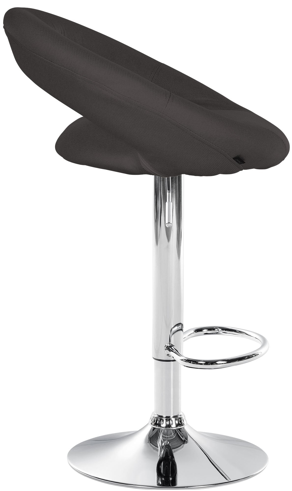 Barhocker Olinda Stoff chrom – Ansicht 7