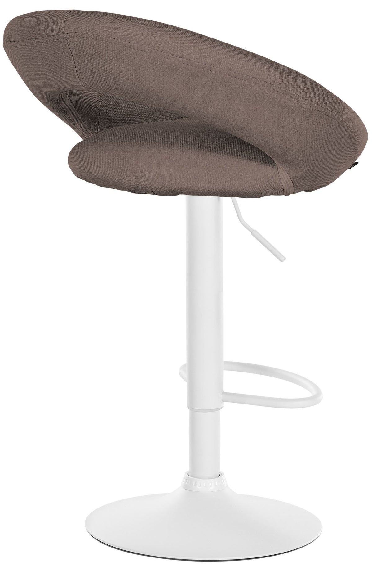 Barhocker Olinda Stoff weiß – Ansicht 12