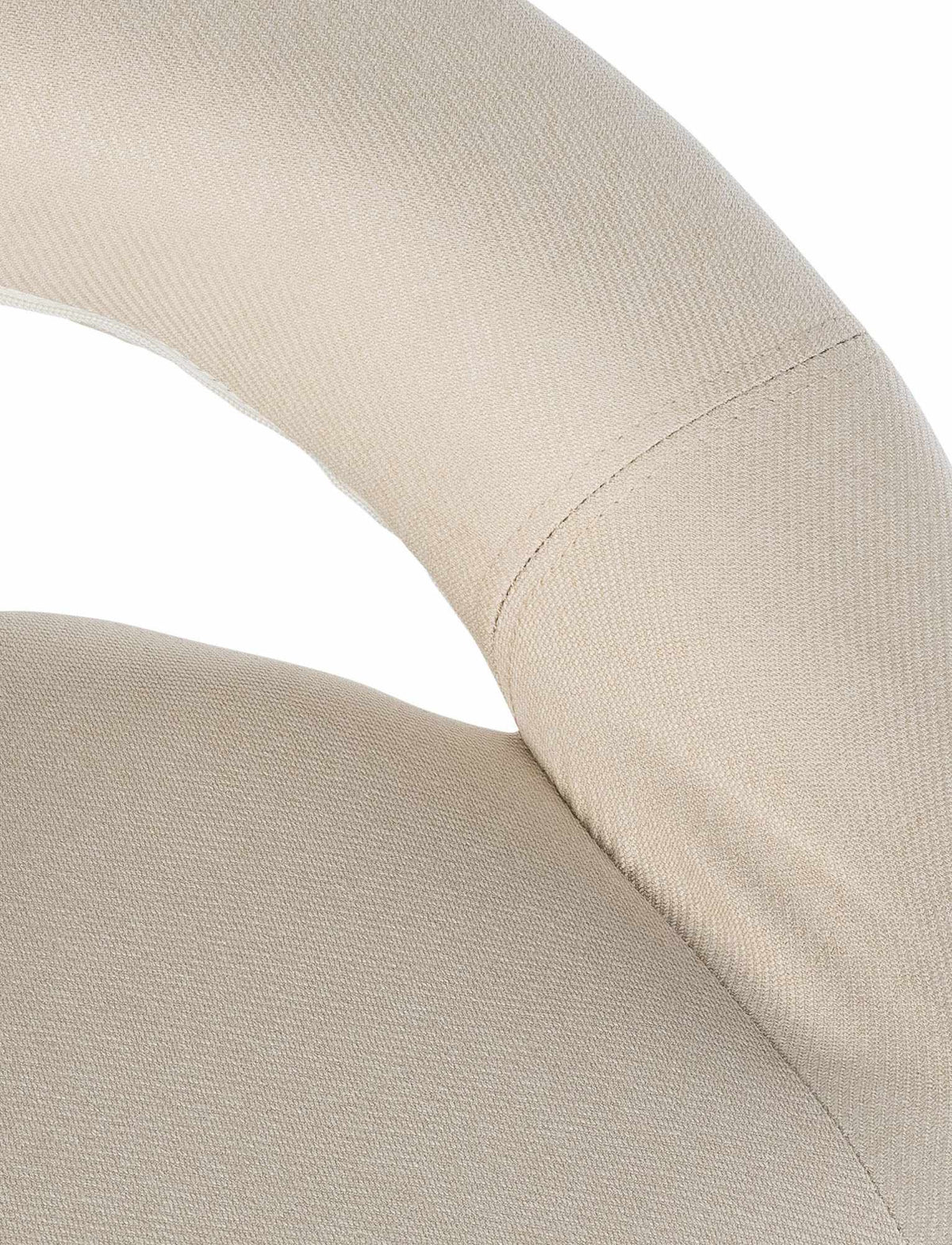Barhocker Olinda Stoff schwarz – Ansicht 4