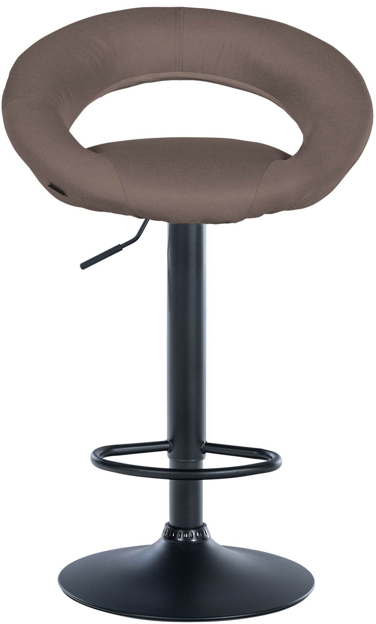 Barhocker Olinda Stoff schwarz – Ansicht 13