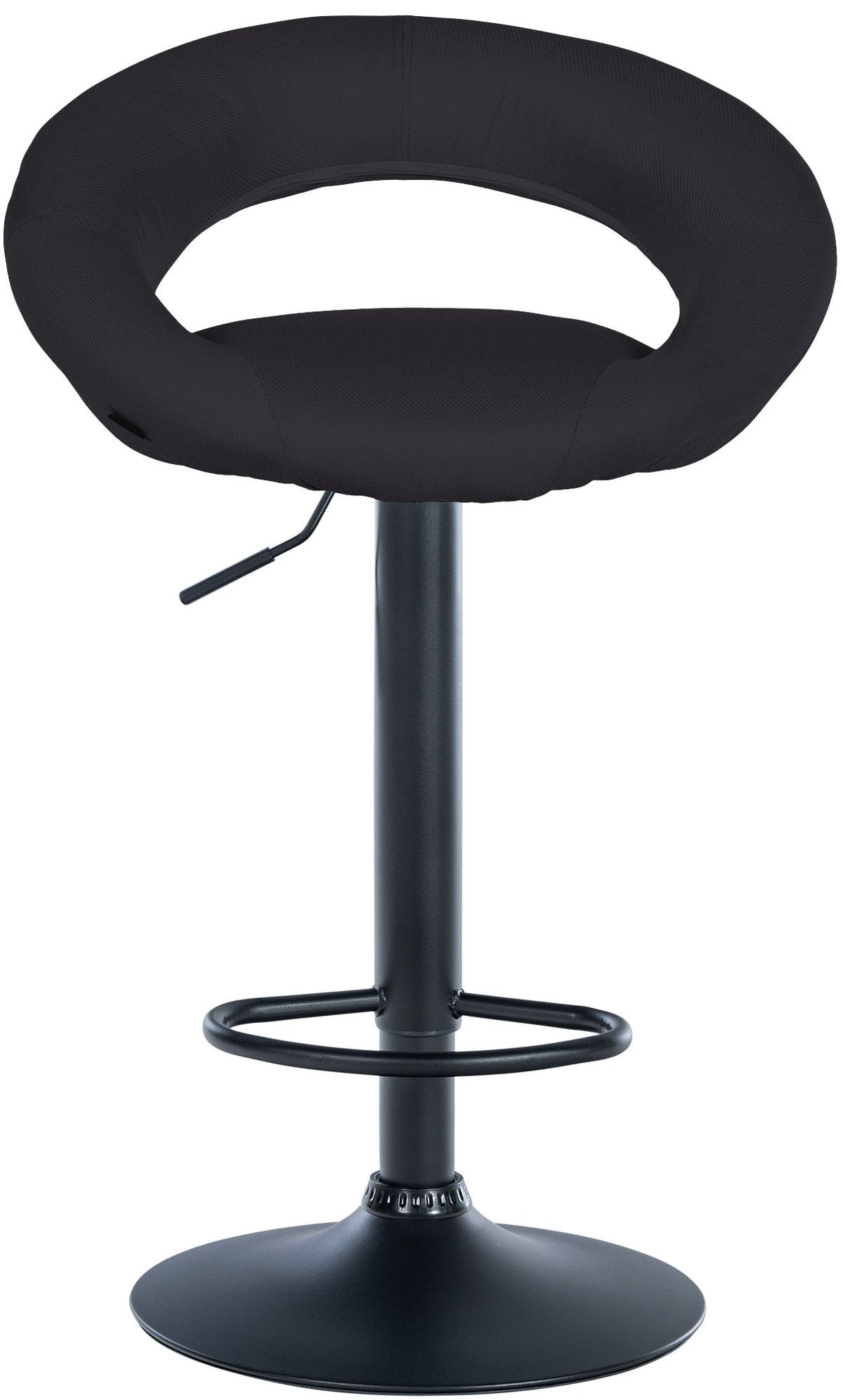 Barhocker Olinda Stoff schwarz – Ansicht 20