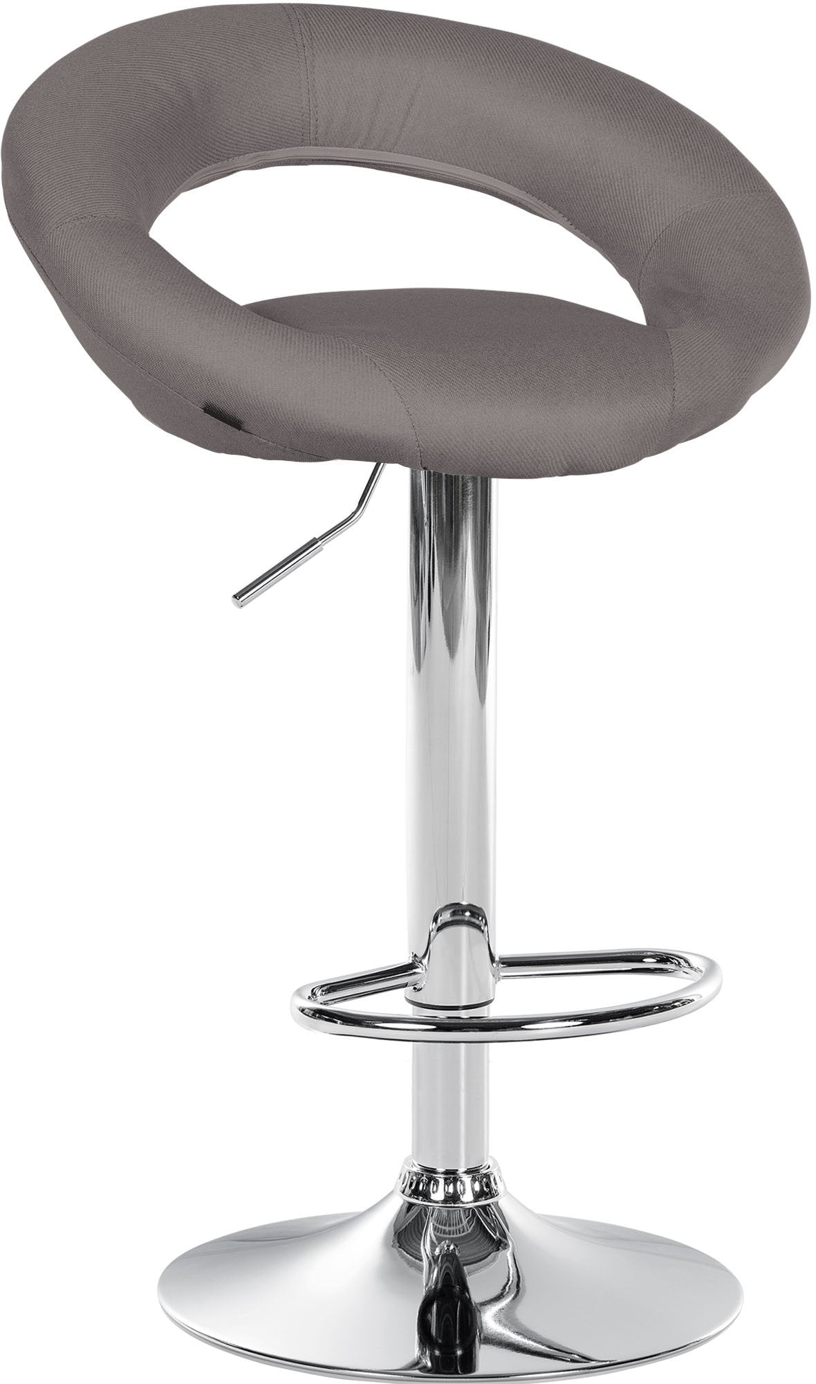 Barhocker Olinda Stoff chrom – Ansicht 8