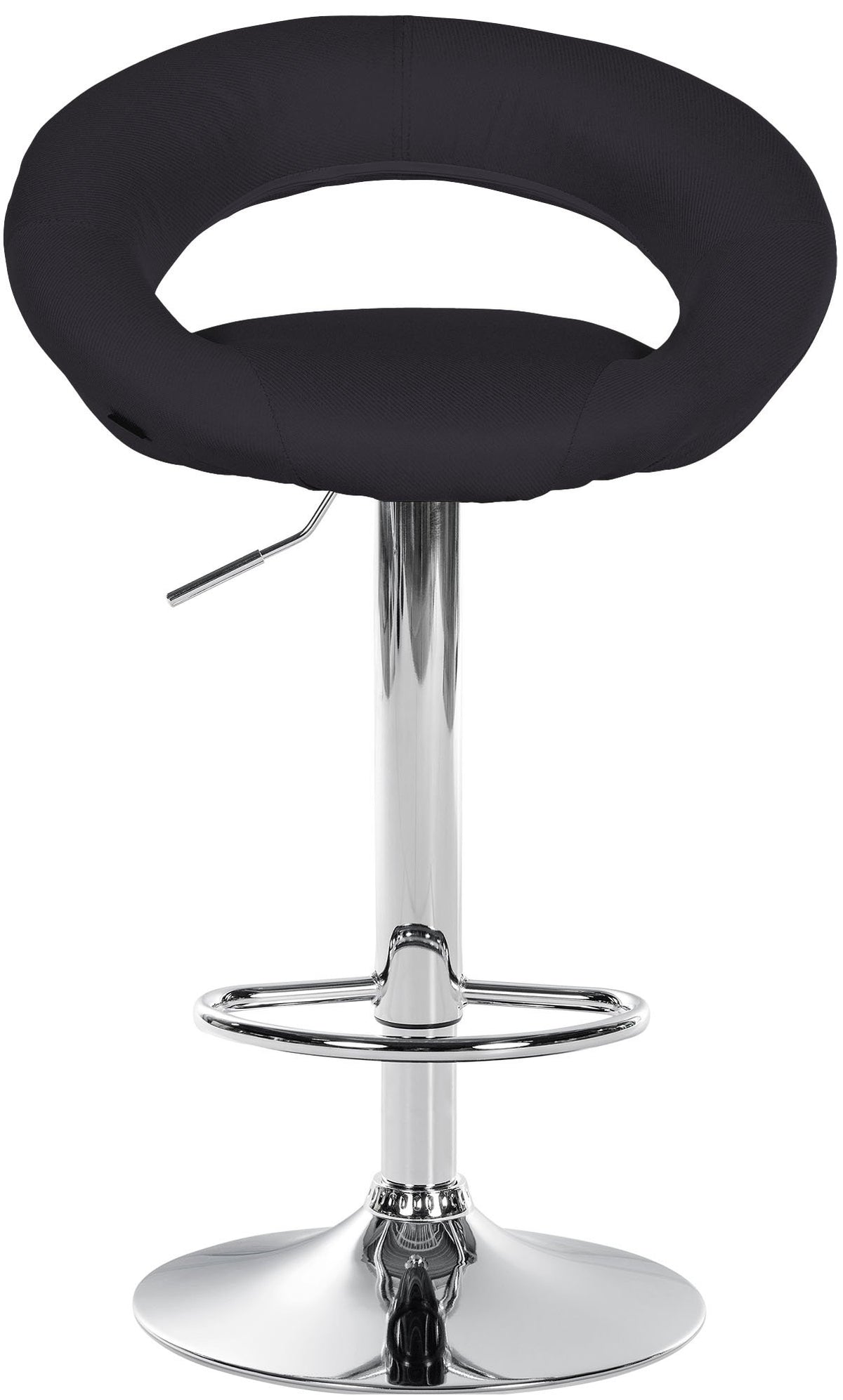2er Set Barhocker Olinda Stoff Chrom – Ansicht 20
