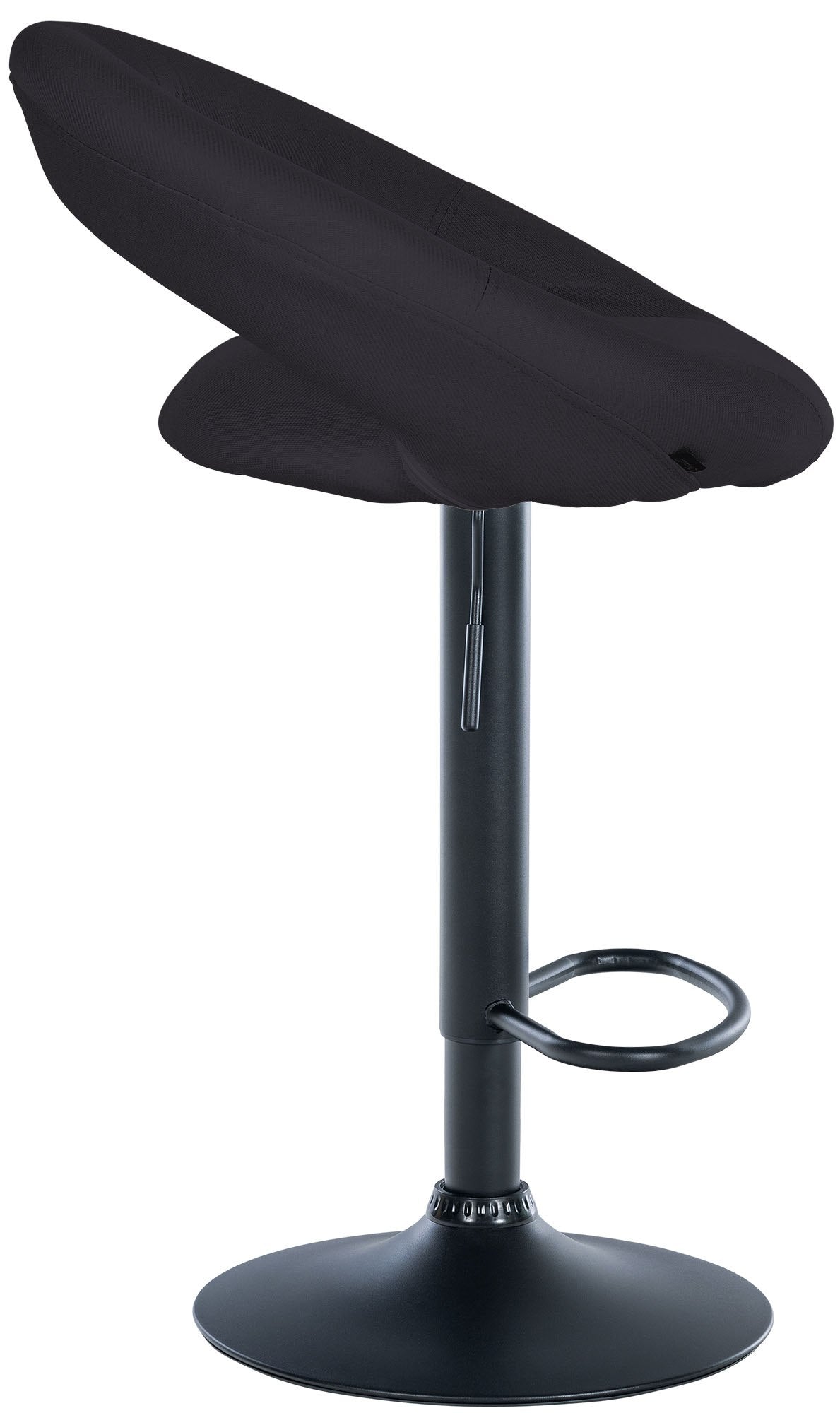 2er Set Barhocker Olinda Stoff schwarz – Ansicht 19