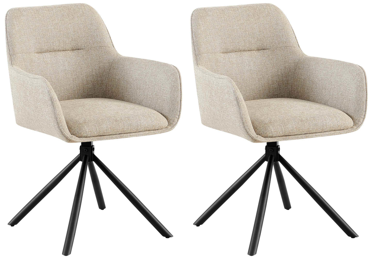 2er Set Stuhl Tipton Stoff – Ansicht 8
