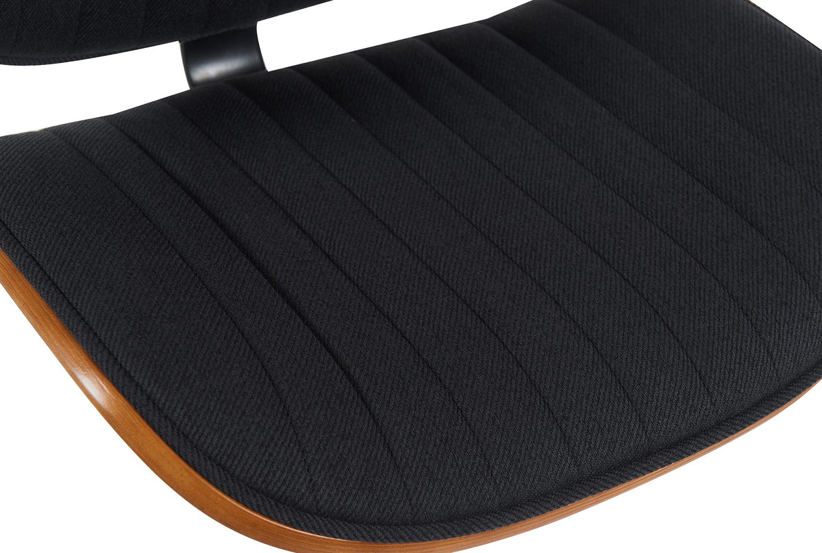 2er Set Barhocker Clawson Stoff schwarz – Ansicht 7