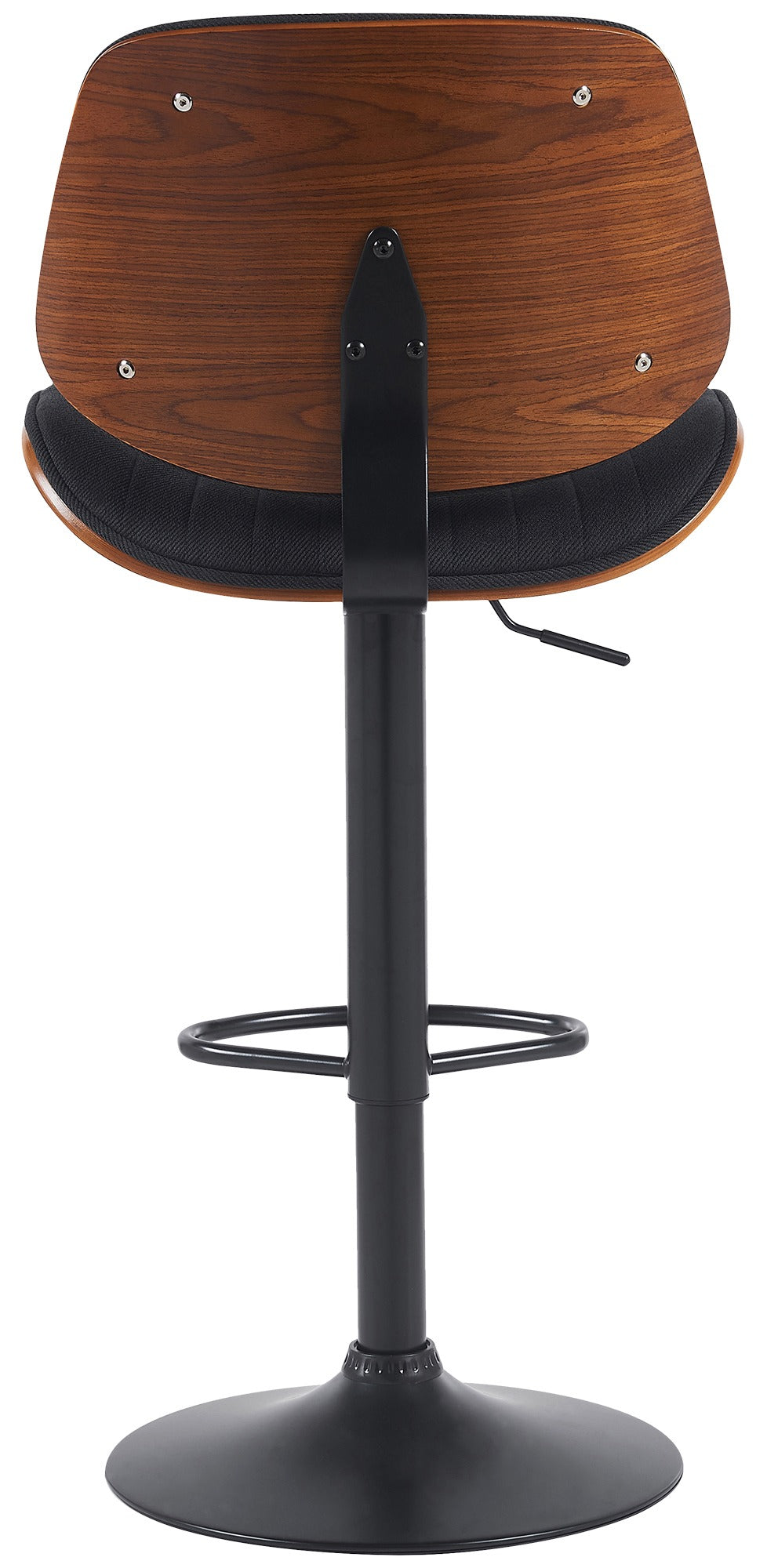 2er Set Barhocker Clawson Stoff schwarz – Ansicht 6