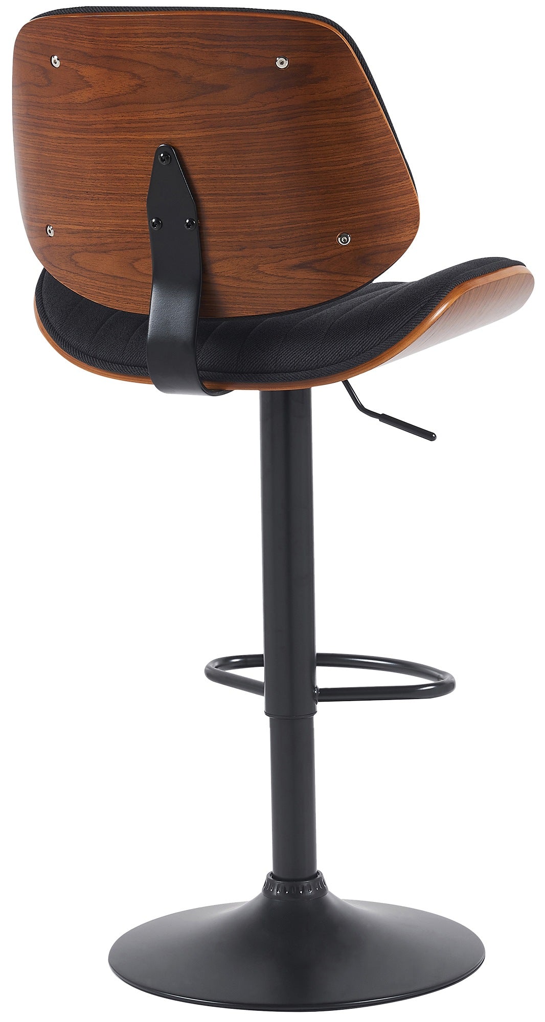 2er Set Barhocker Clawson Stoff schwarz – Ansicht 5