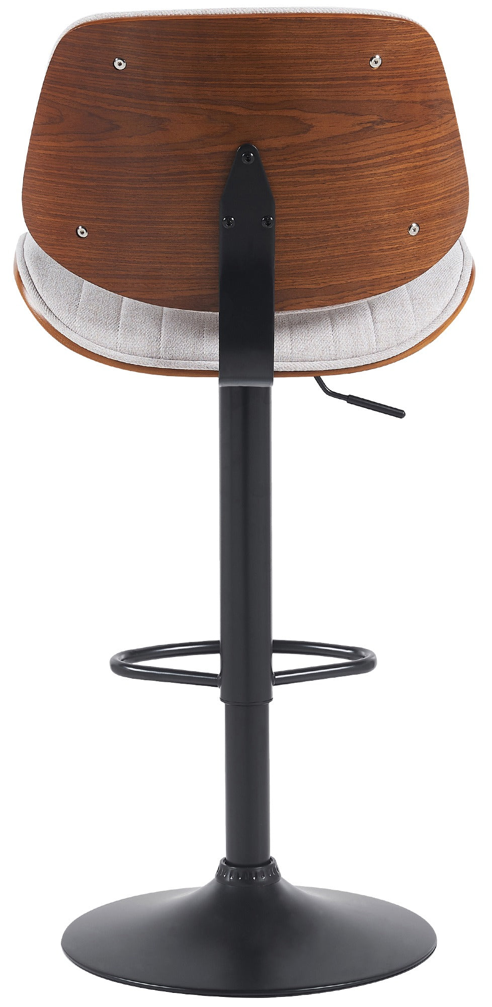 2er Set Barhocker Clawson Stoff schwarz – Ansicht 13