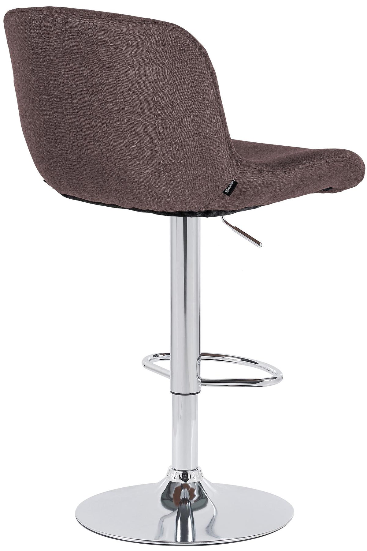 2er Set Barhocker Solon Chrom Stoff – Ansicht 13