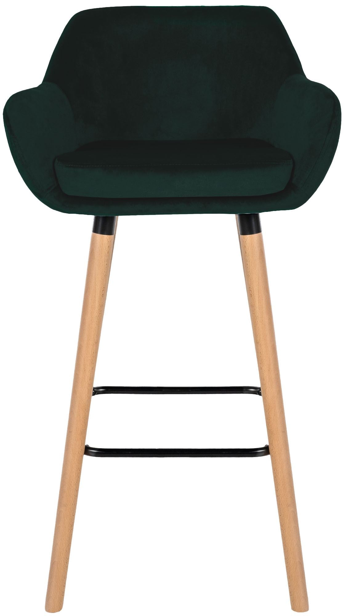 2er Set Barhocker Grant Samt – Ansicht 15