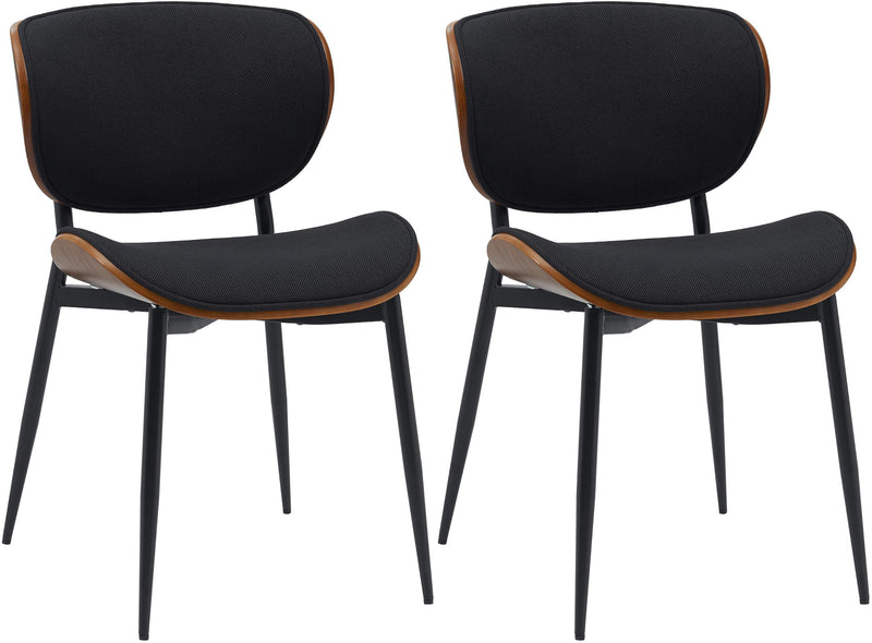 2er Set Esszimmerstuhl Enid Stoff