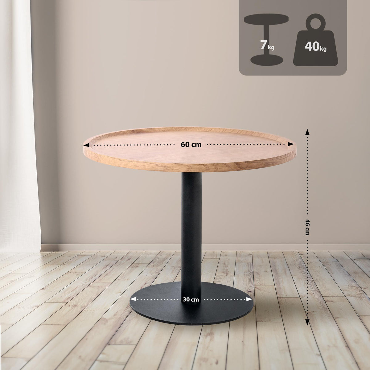 Beistelltisch Aspen L – Ansicht 8