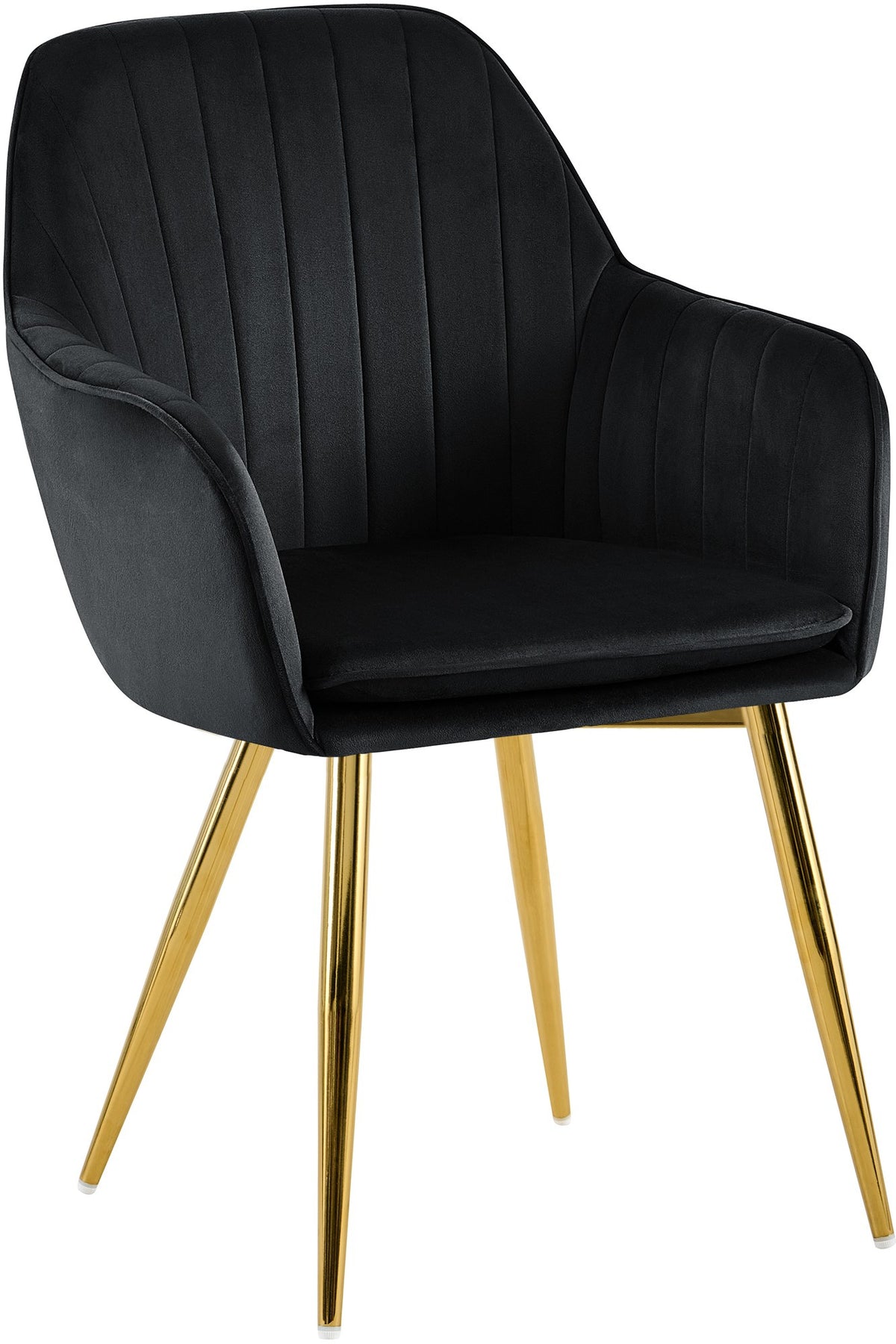 Esszimmerstuhl Cheryl Samt gold – Ansicht 15